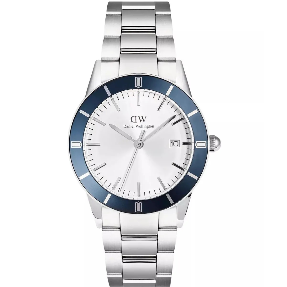 Zegarek Daniel Wellington Iconic Paradigma DW00100818 40mm srebrny z