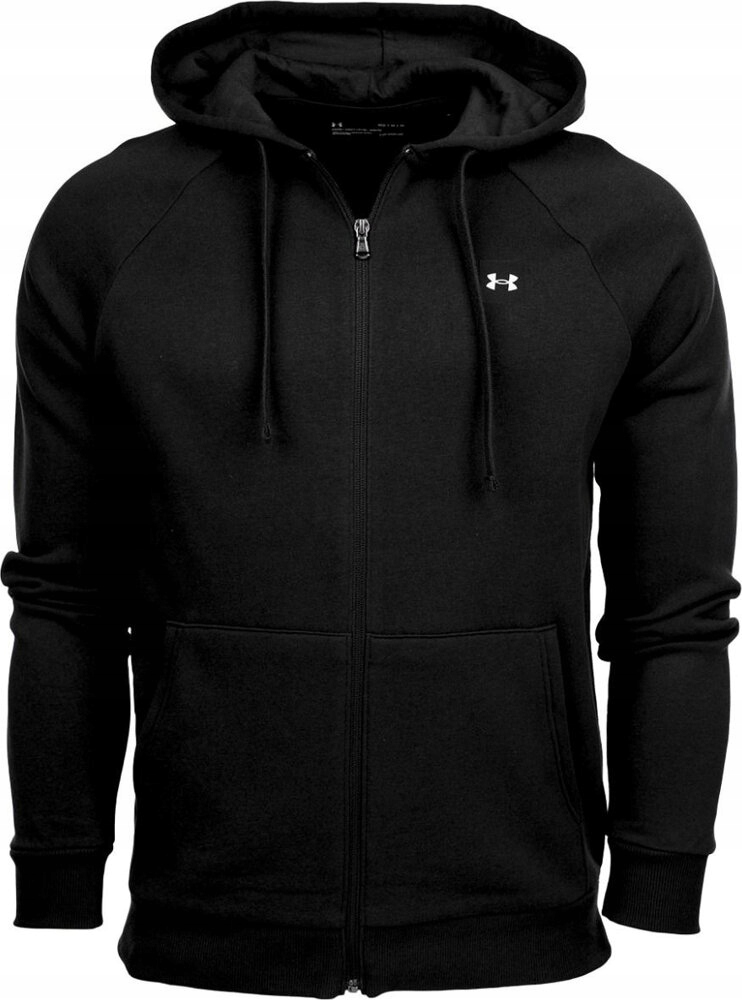 Pánská Mikina Under Armour Rival Fleece Fz Hoodie Černá 1357111 001 r S