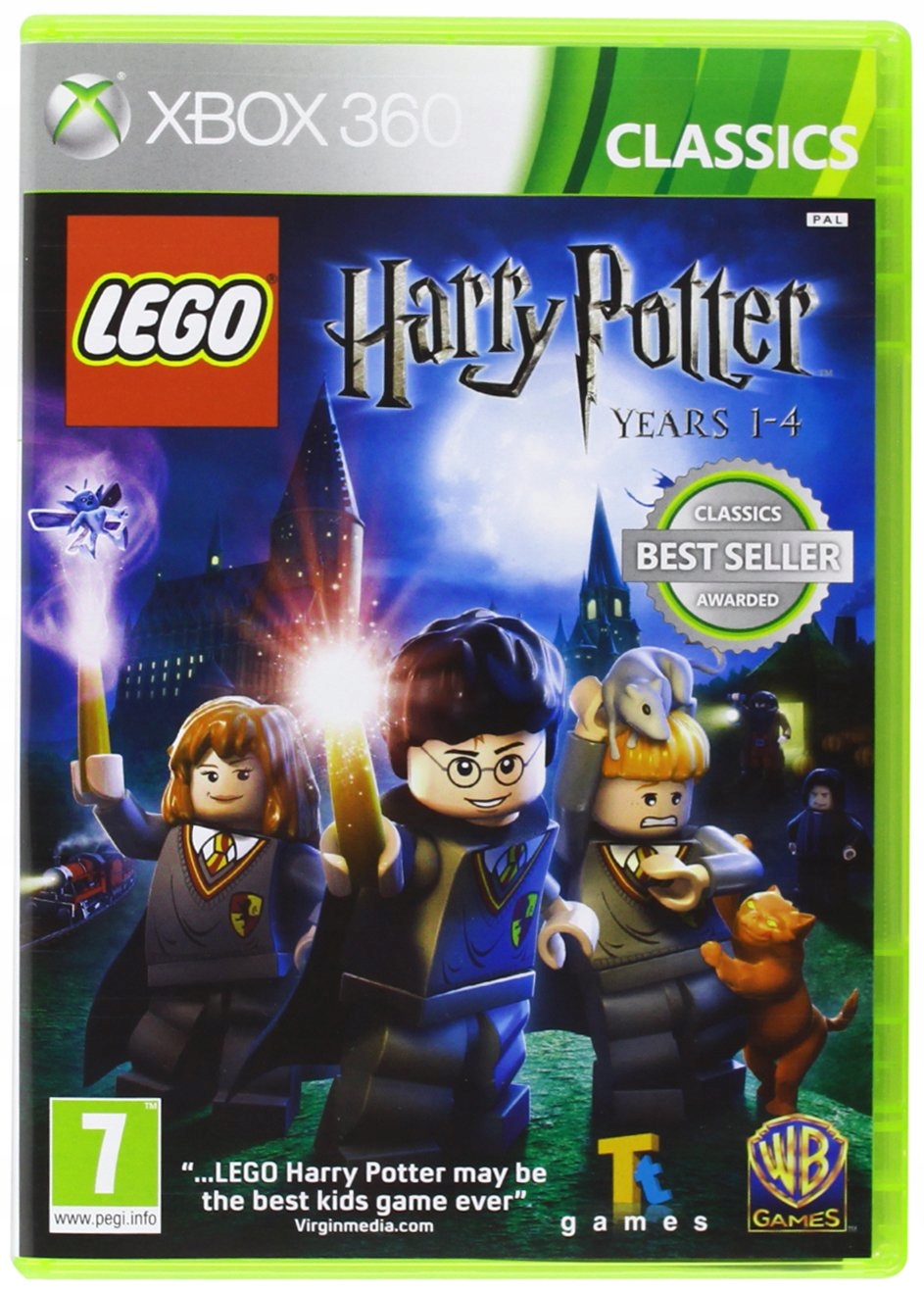 LEGO Harry Potter: Years 1-4 Xbox 360 pudełkowa