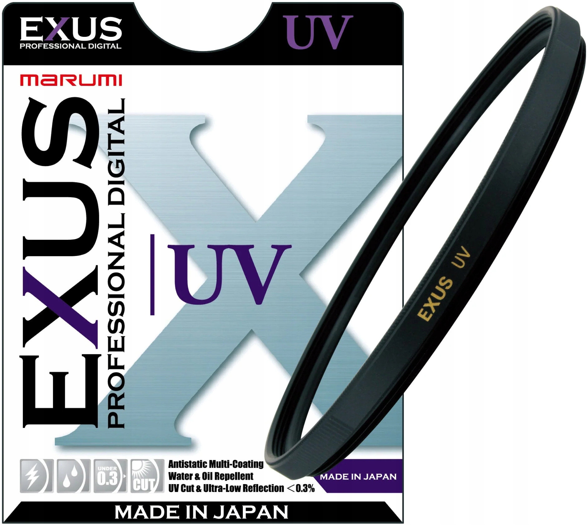 Filtr UV MARUMI Exus UV (52 mm) Model UV EXUS