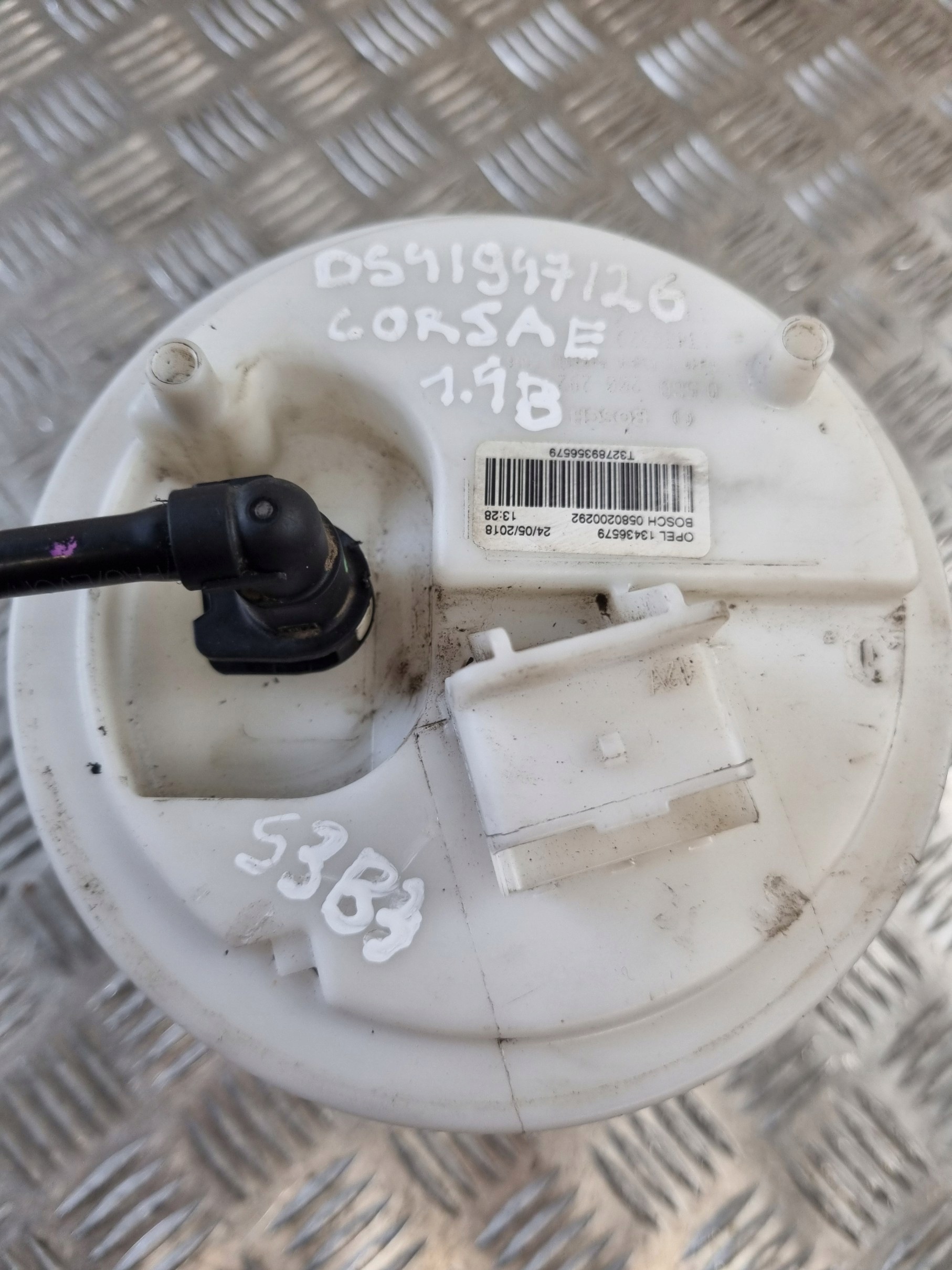 pump feed pump 13436579 OPEL CORSA E 1.4B