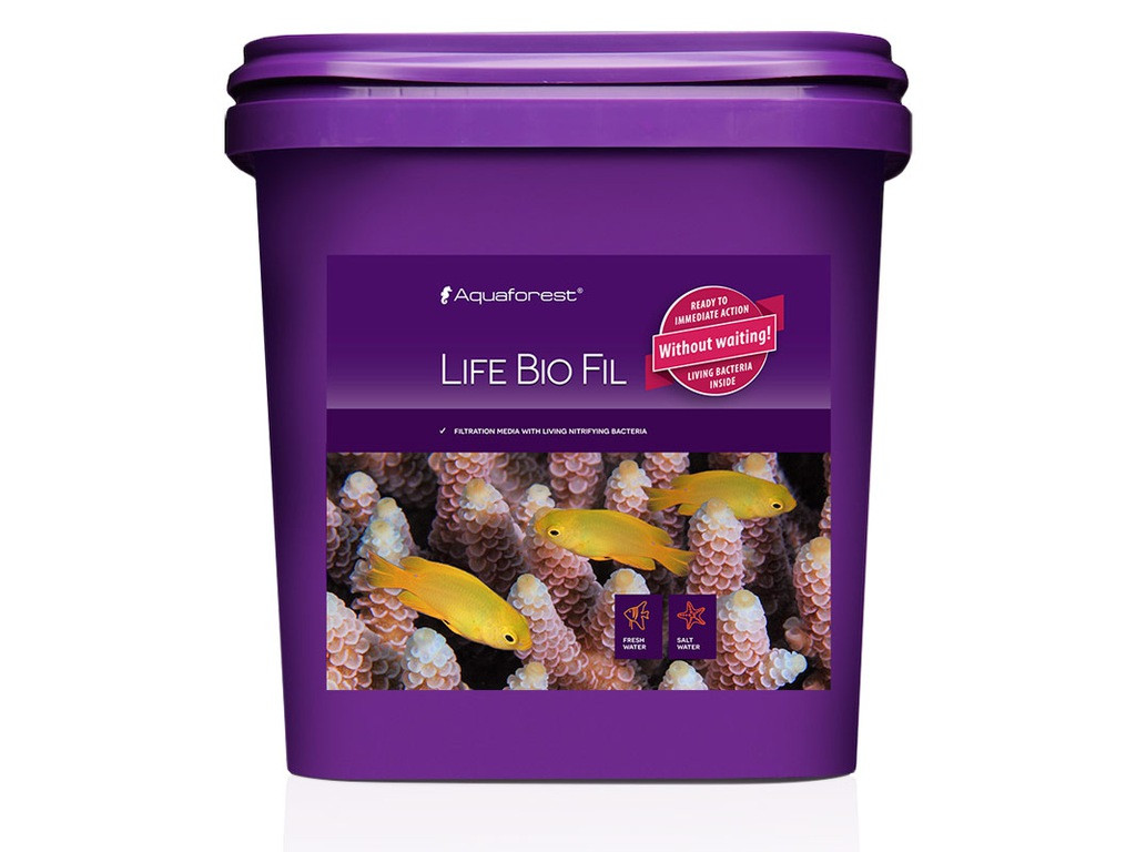 Levně Biologická Vložka S Bakteriemi Pro Mořské Akvárium Filtrace Reef Voda