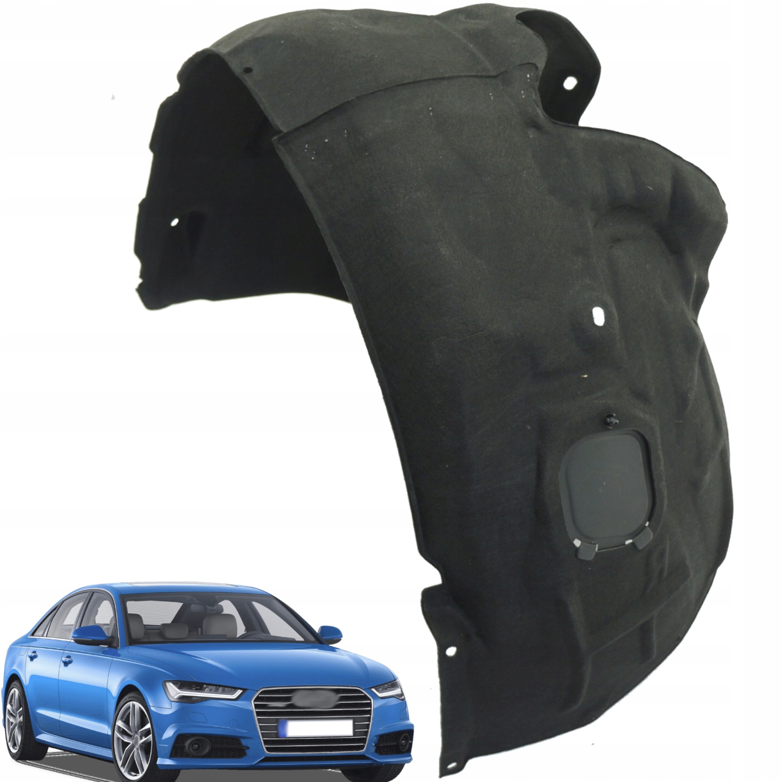 Kryt blatníku Audi A6 C7 4G 11-18 Pravý Přední Hq materiál