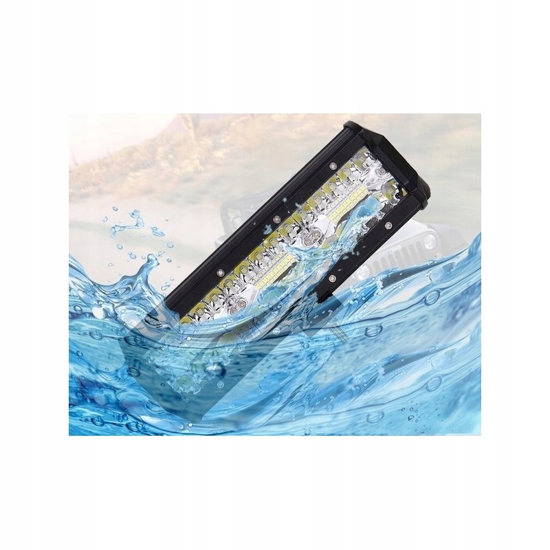 LAMPA ROBOCZA LEDOWA 80 LED 6400LM MEGA MOC 12 24V Strength 50000 h