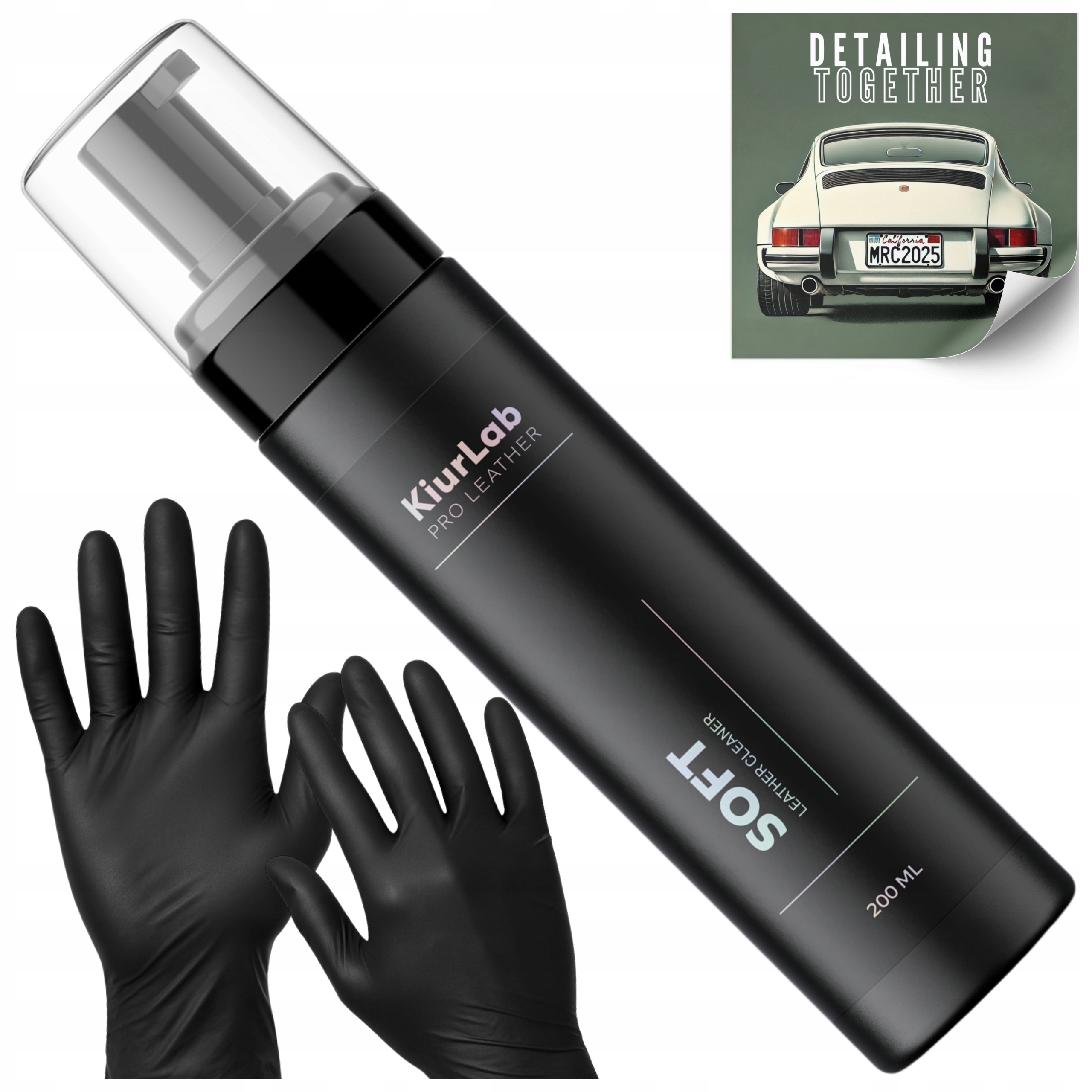 Płyn Do Czyszczenia Skór W Aucie KiurLab Pro Leather Soft Cleaner 200ml