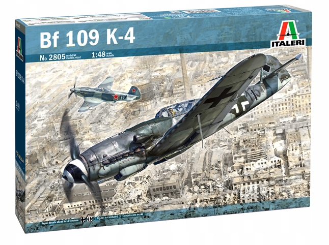 Italeri 2805, Messerschmitt Bf-109 K4, 1:48