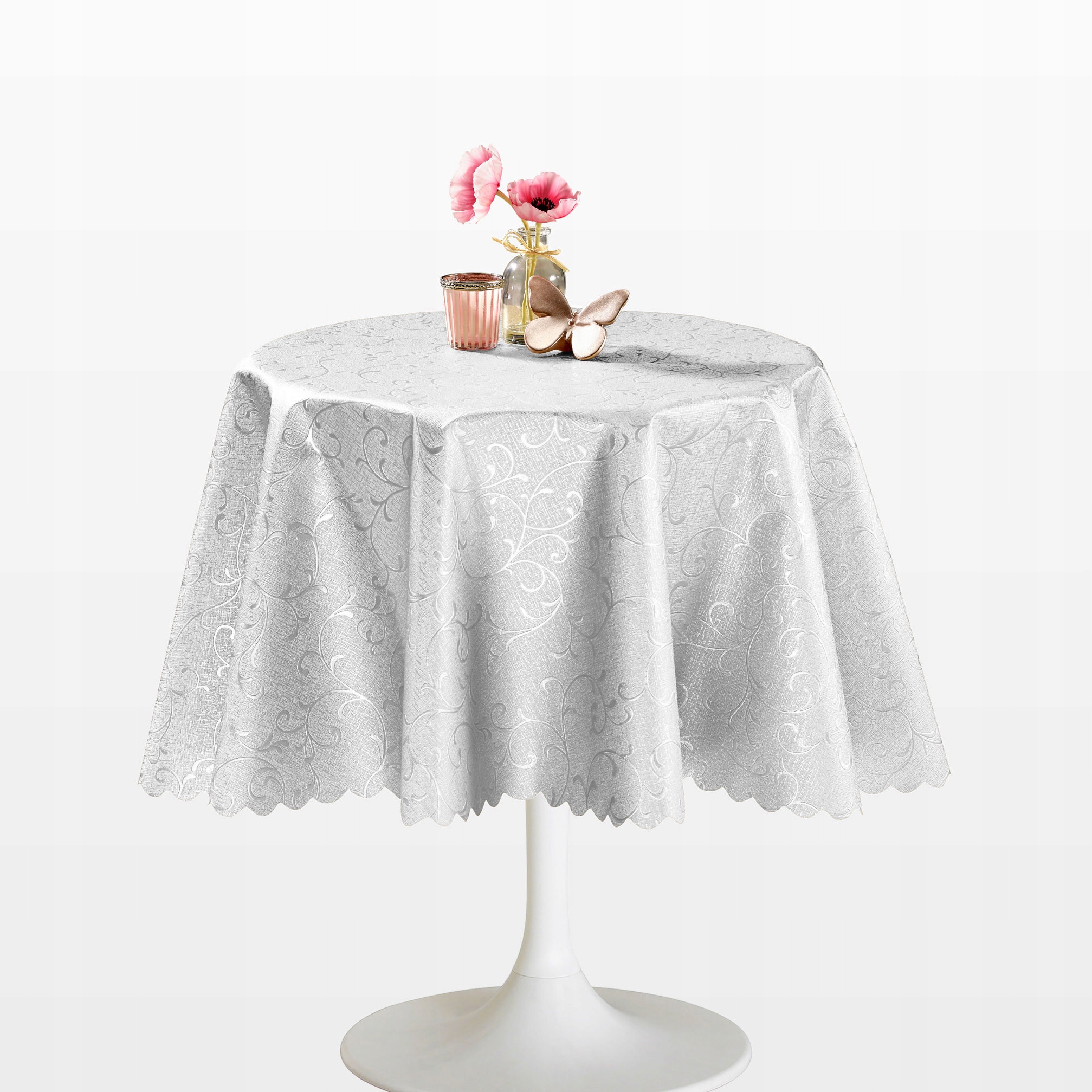 

Obrus Z Ceraty Biała Cerata Prostokąt 140x150