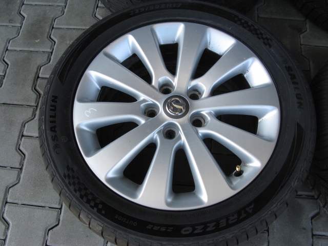disc wheels summer 225/50ZR17 OPEL ZAFIRA