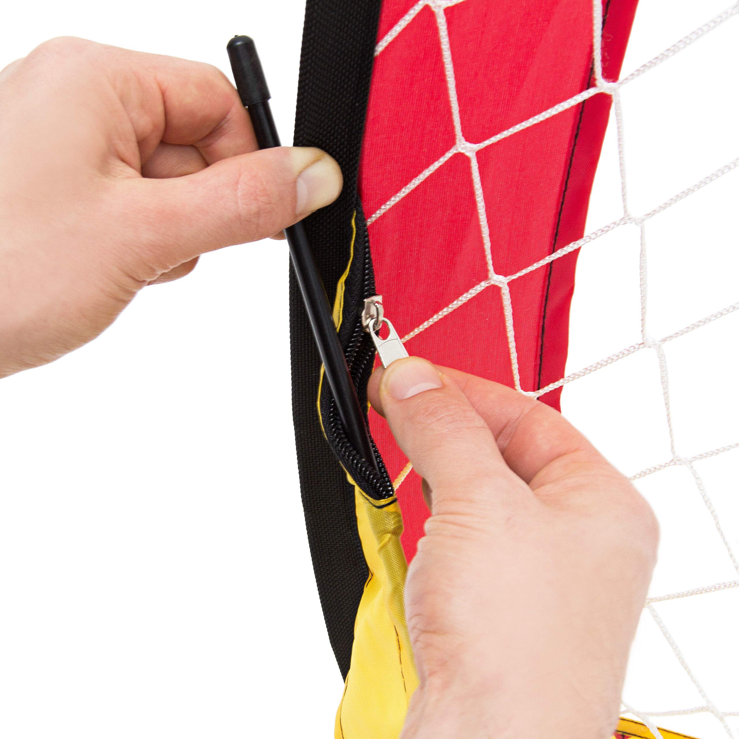 Relcc Relaxdays Relaxdays 2-częściowy zestaw Szerokość bramki 119 cm