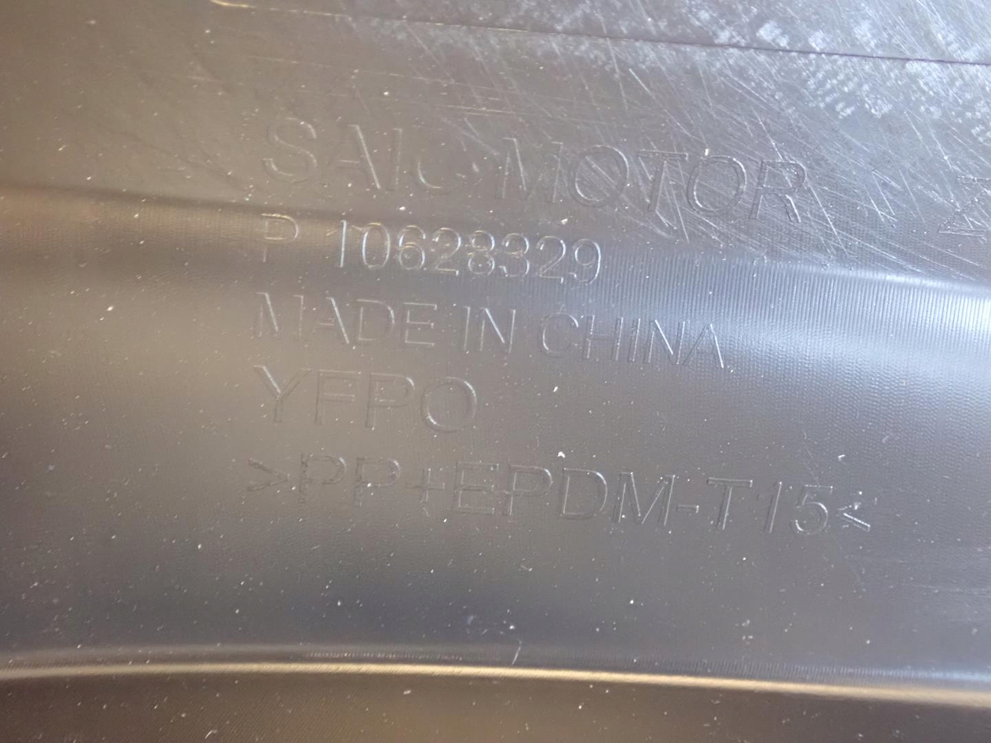 bumper front front MG ZS LIFT 2020- new original 10628329