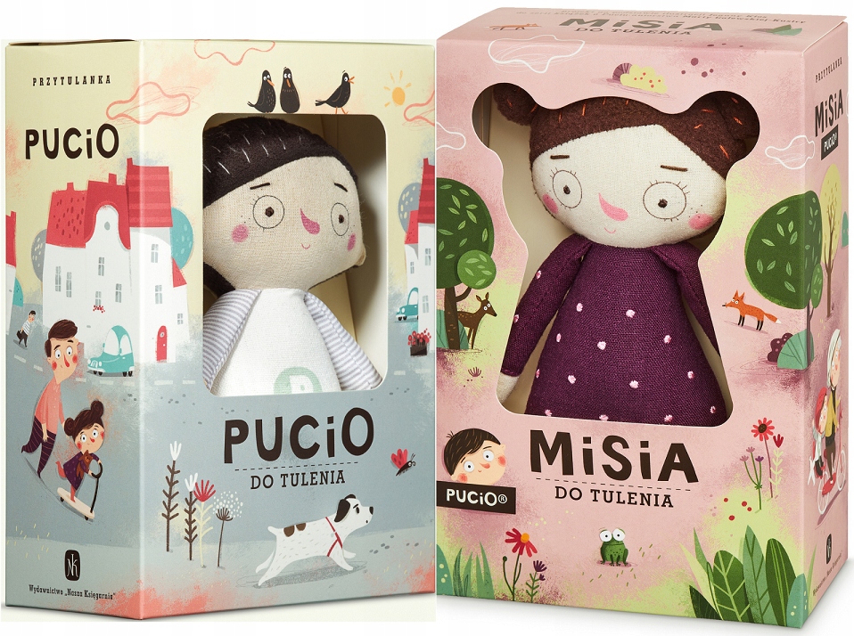 

Pucio i Misia do tulenia. Zestaw