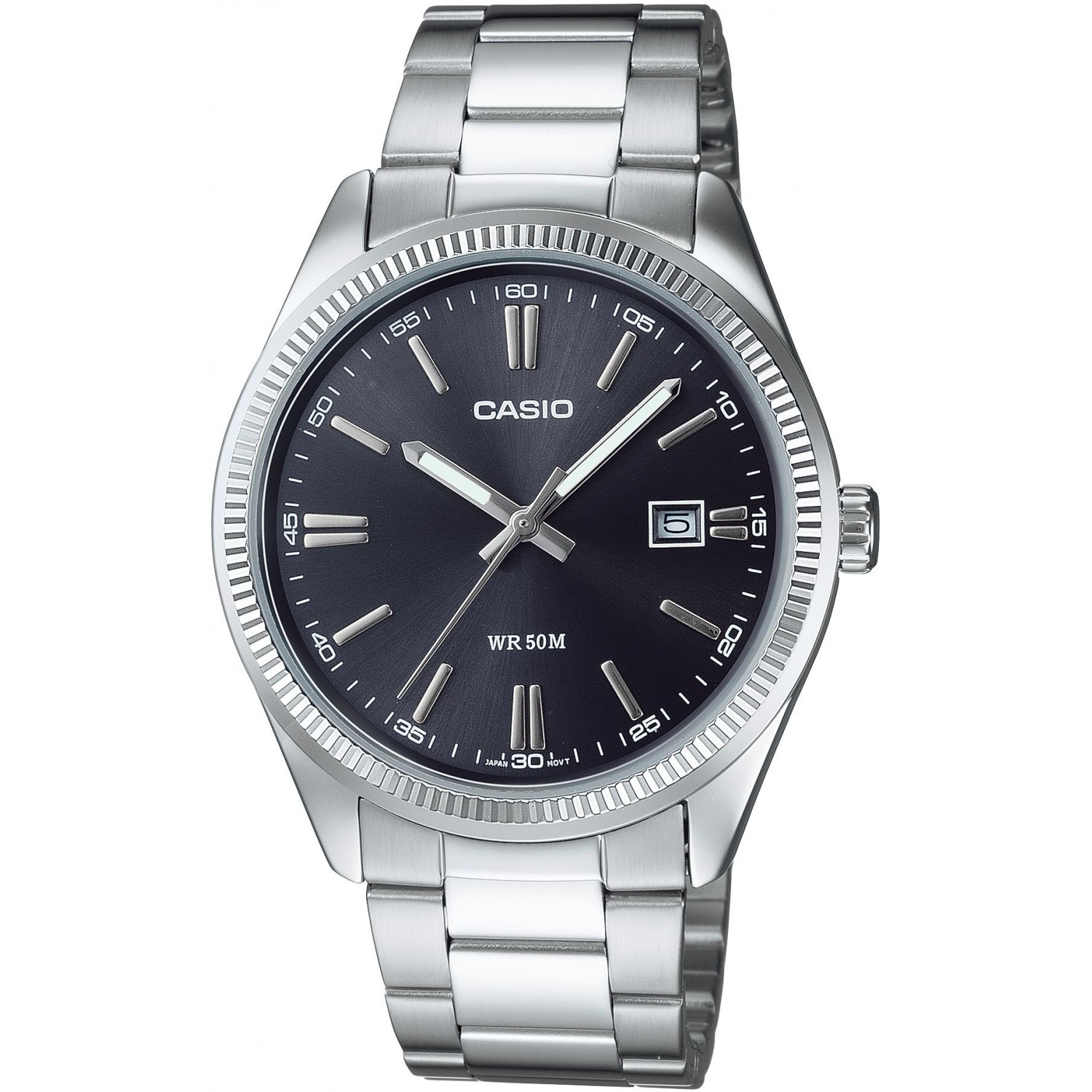 Pánské Hodinky Casio MTP-1302PD-1A1VEF stříbrný náramek
