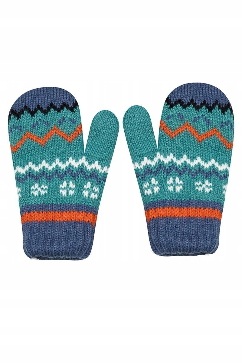 RĘKAWICZKI DZIECIĘCE DLA DZIECI JEDNOPALCZASTE AVERARDO GREEN 2-4 LATA