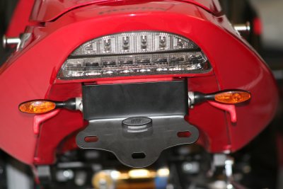 Upevnenie Registračnej Tabuľky Rg Racing Honda CBR954 02- 03