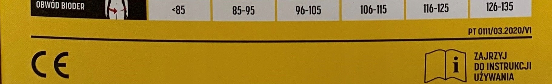 Slipy majtki przepuklinowe męskie Pani Teresa L Waga produktu z opakowaniem jednostkowym 0.1 kg