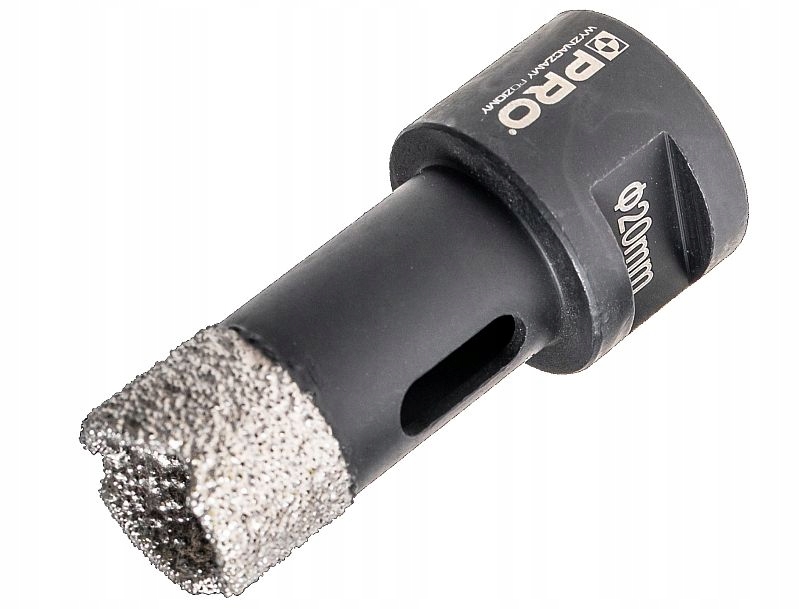 

Pro Otwornica diamentowa do gresu sucho M14 20mm