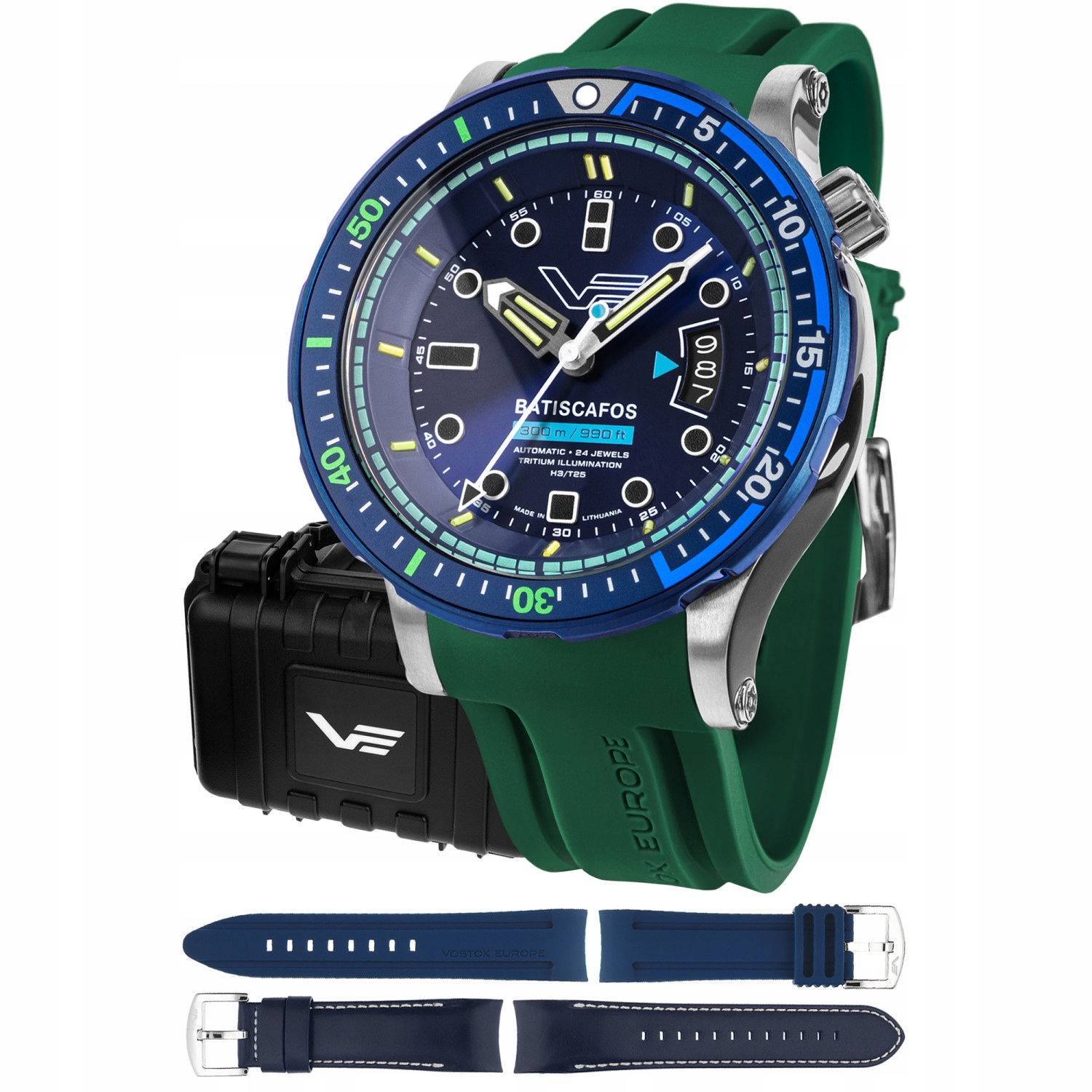 Pánské Hodinky Vostok Europe NH35A-511E768SG zelené