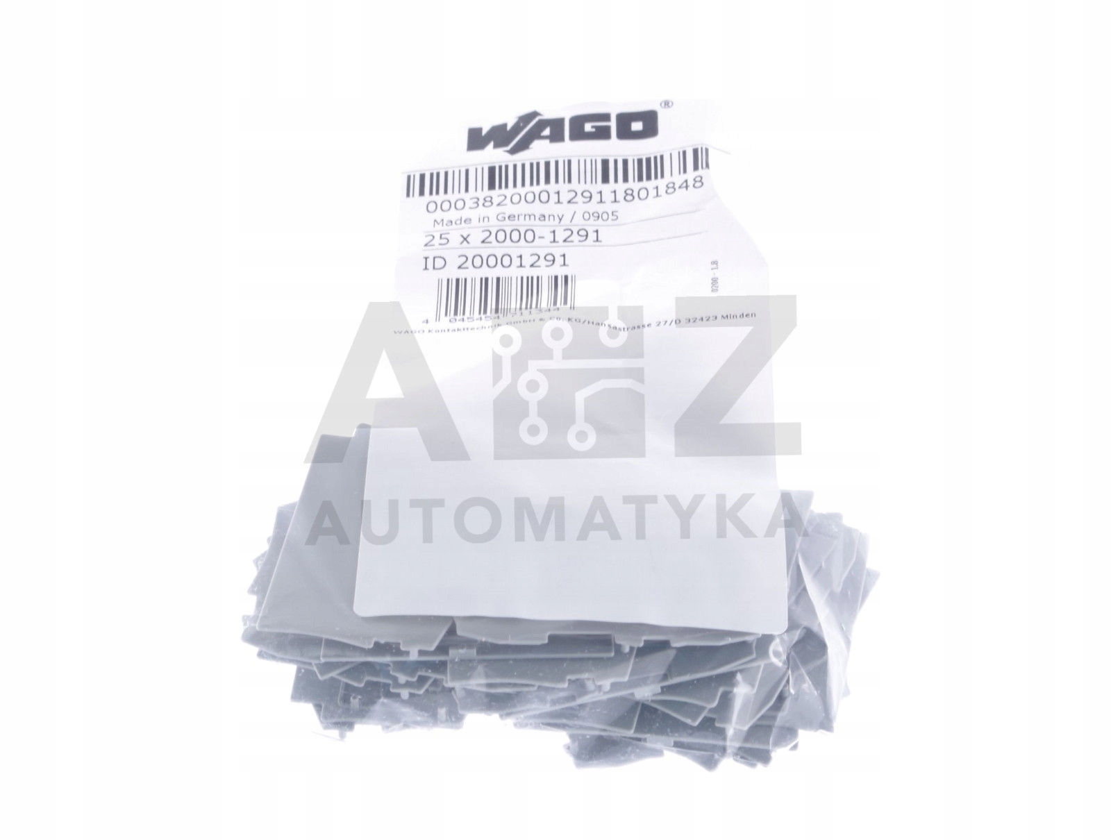 Wago 2000-1291 20001291 Koncová a medziľahlá doska! 100 Ks! Novinka!