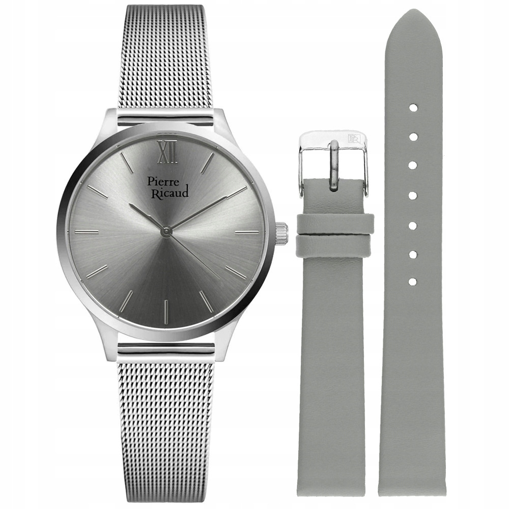 Dámské hodinky Pierre Ricaud P22045.5163Q-SET stříbrné