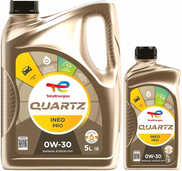 Total Quartz Ineo Pro Motorový Olej 0W30 6 L 9.55535-DH1