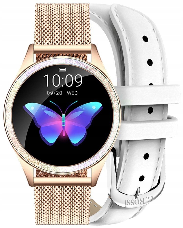 

Stylowy Damski Smartwatch G.Rossi Pasek+bransoleta