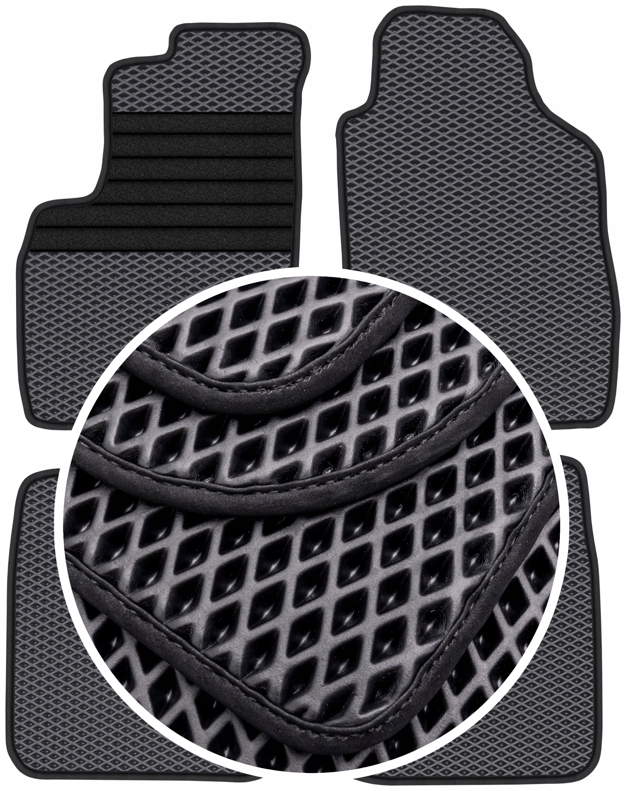 Fiat Panda II Hb 2003-2012 Stěrače pro automobily Eva Romby Černé