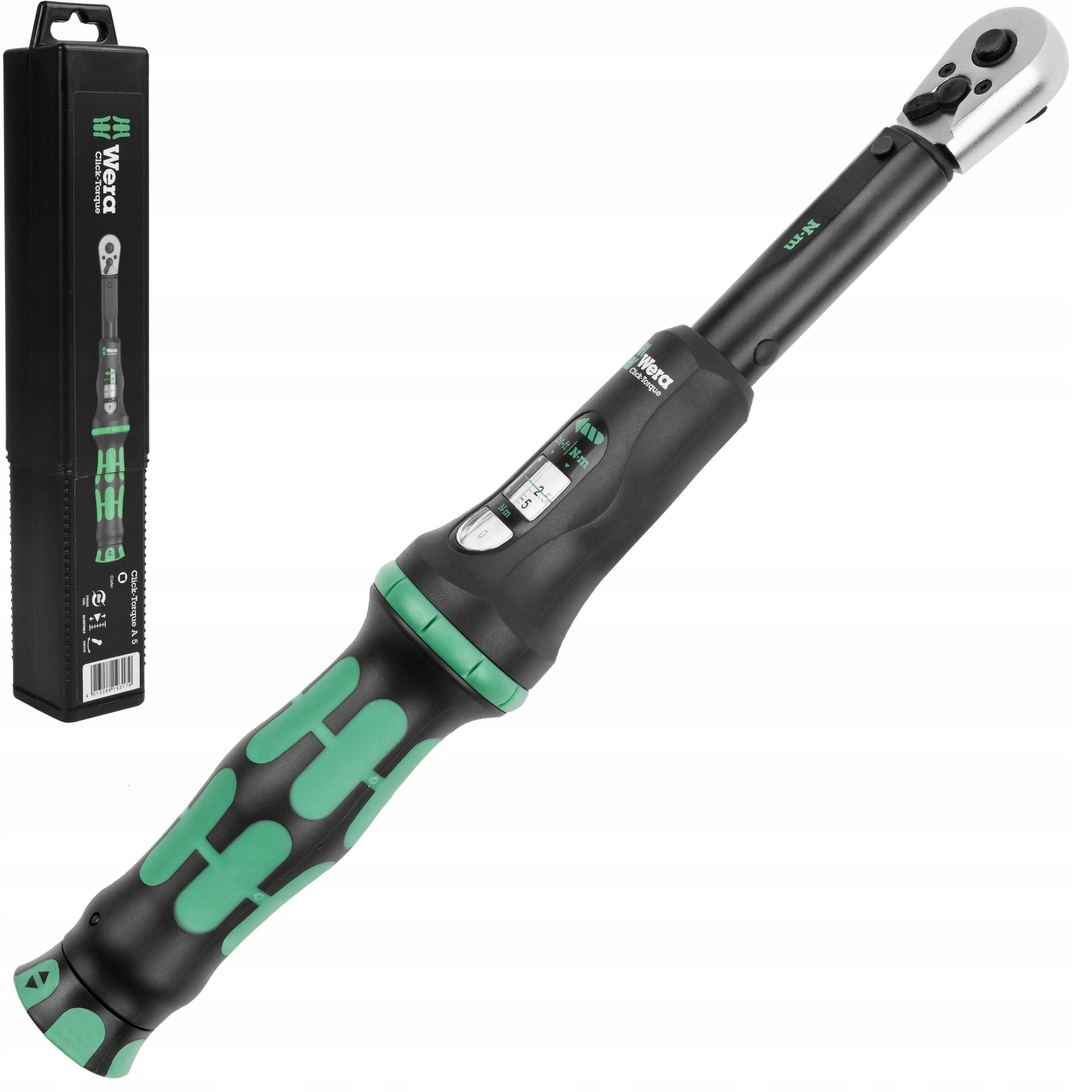 Kľúč Dynamomet. Click-torque 1/2'' 20-100 Nm Wera