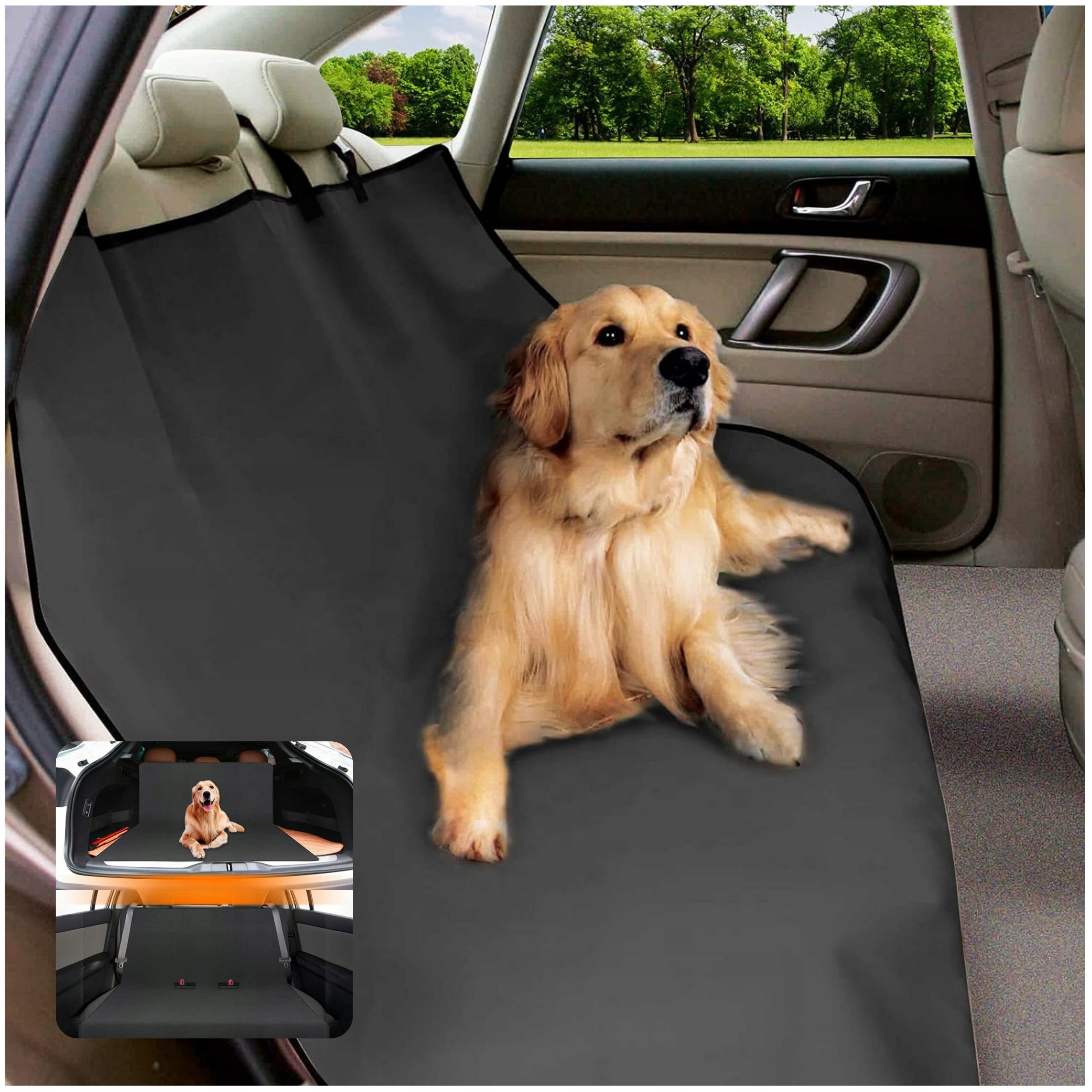 Podložka Na Zadní Sedadlo Pro Psa V Zavazadlovém Prostoru Voděodolná 125 X 145 CM