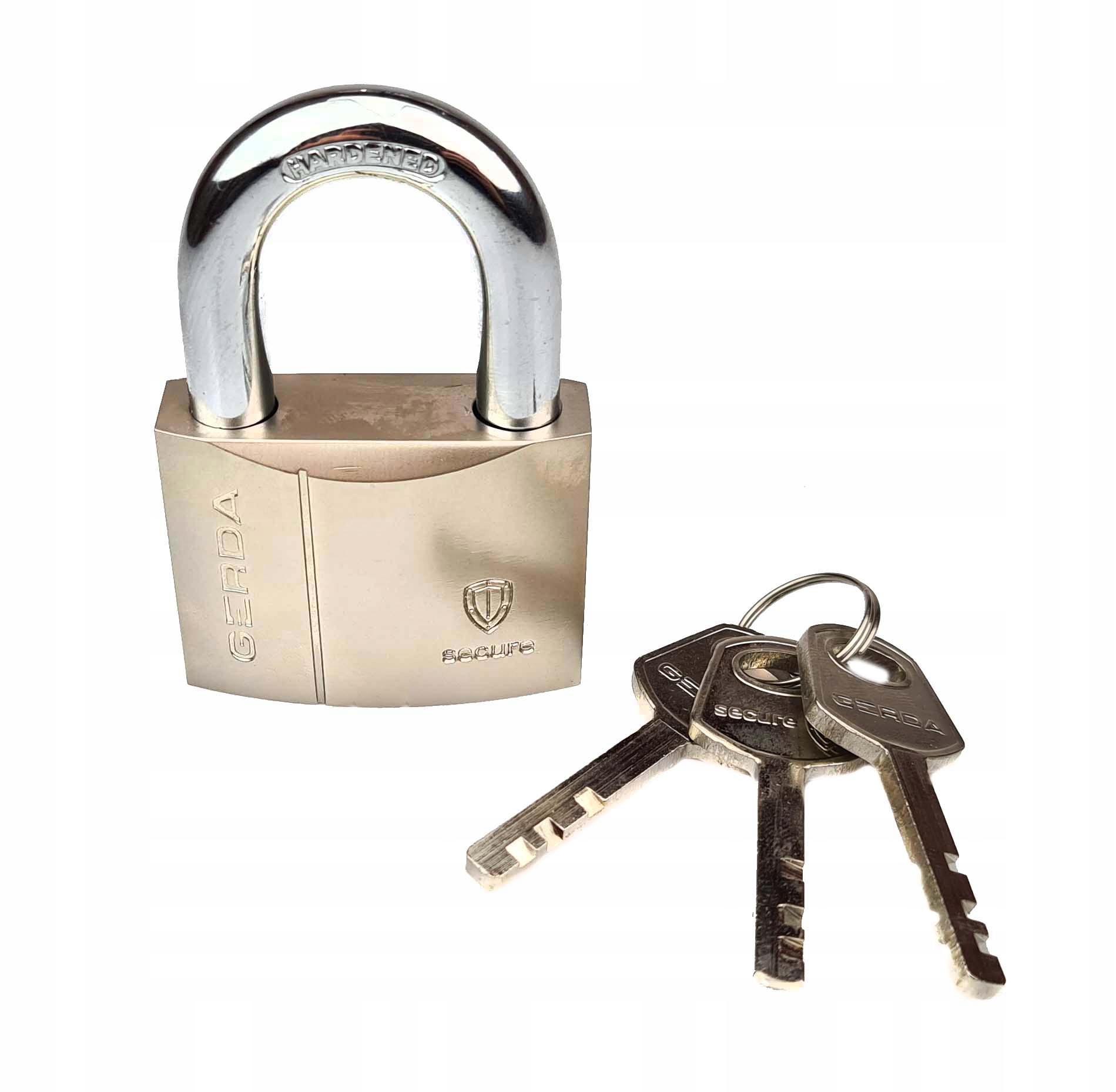 Gerda Secure Ksws S70 Zesílený třmenový zámek Velmi velký ocelový visací zámek