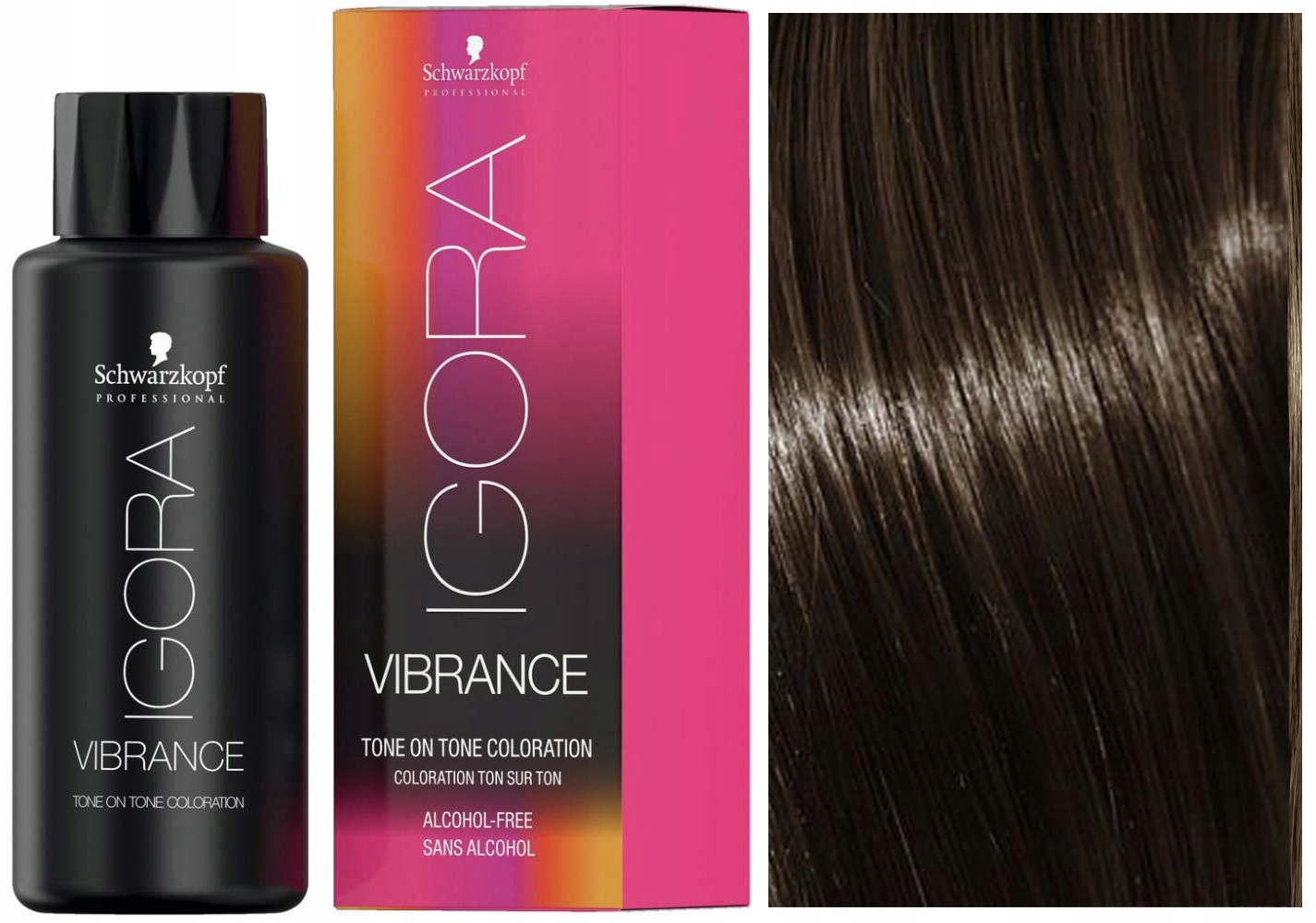 

Schwarzkopf Igora Vibrance farba Ton w Ton 7-4