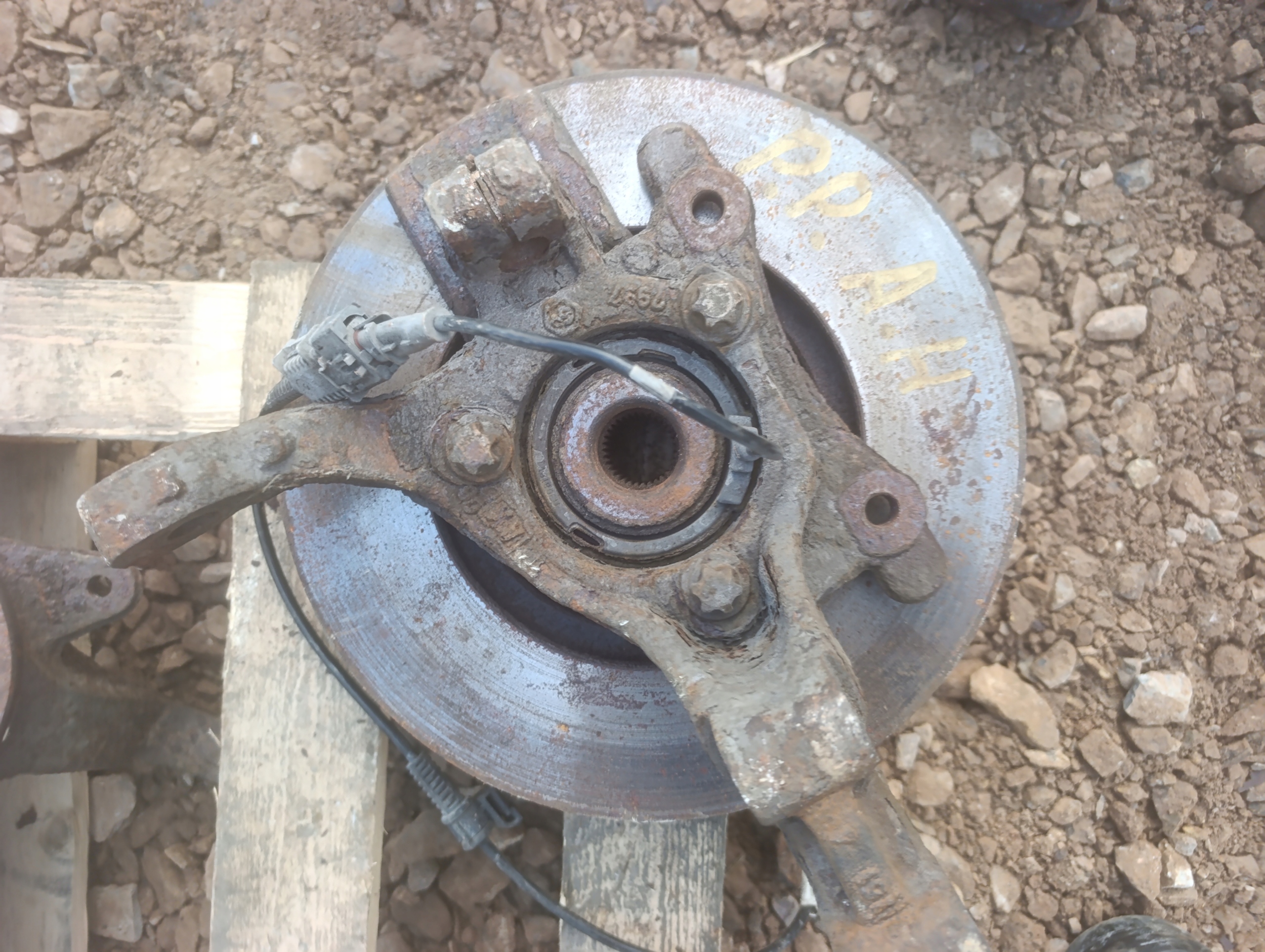 swing Z of the pivot right front right front OPEL ASTRA H