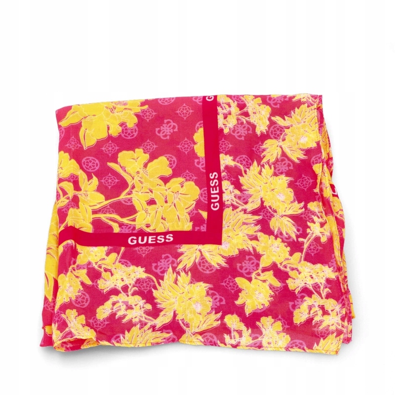 Šátek Guess AW5118COT03-PIM Růžový