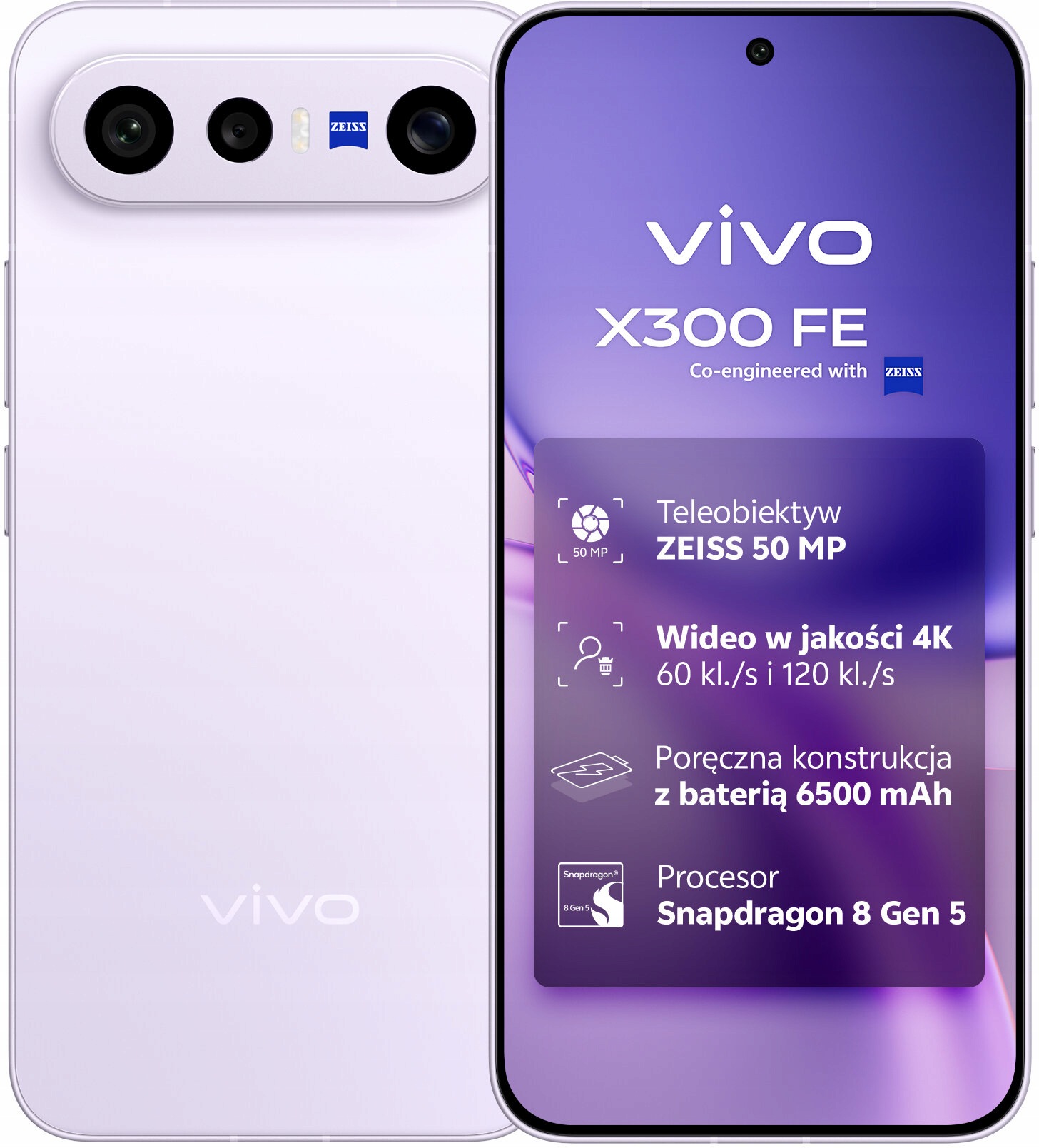Vivo X300 FE 12/256GB Purple