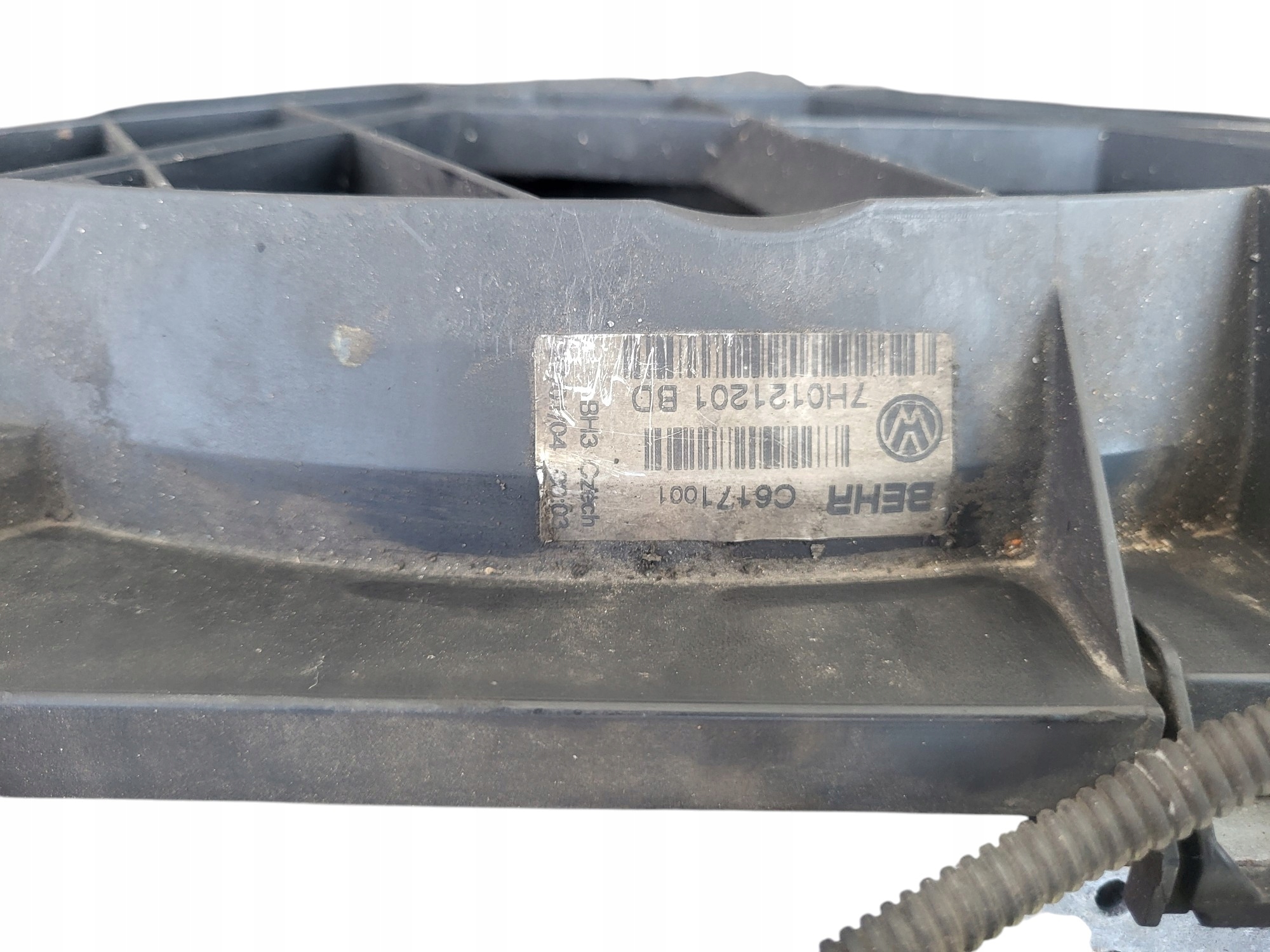 support panel for radiators radiator VOLKSWAGEN T5 2.5 TDI