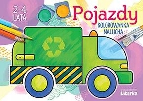 

Pojazdy kolorowankamalucha 2-4 lata
