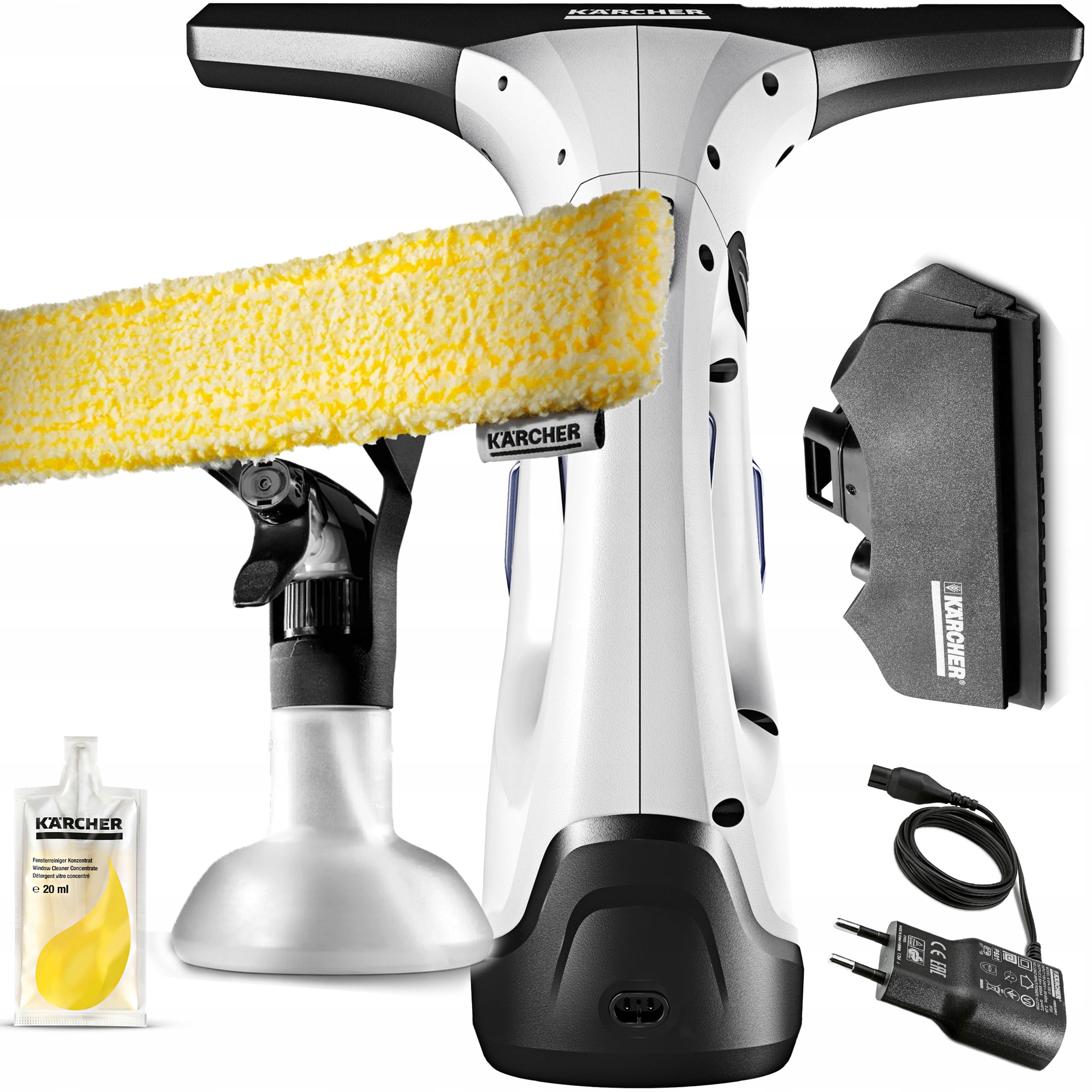 Karcher Wv 2 Plus N Silný Čistič Oken A Skel Ostřikovač Pad Jako Dárek