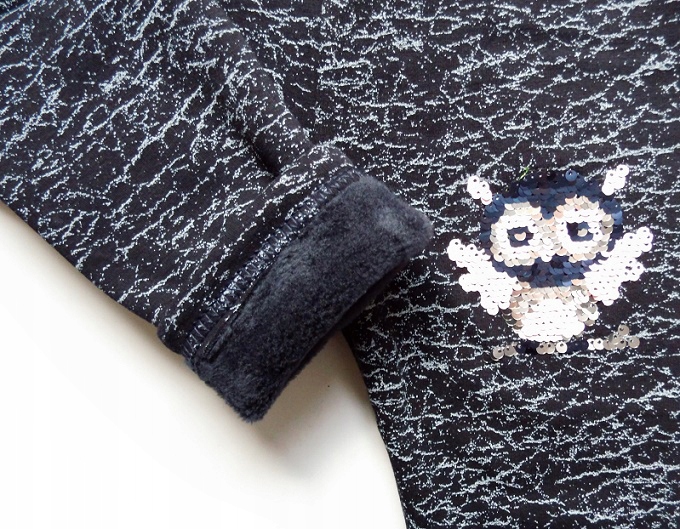 

Legginsy Na Futerku Cekiny Sowa Rozmiar 98/104