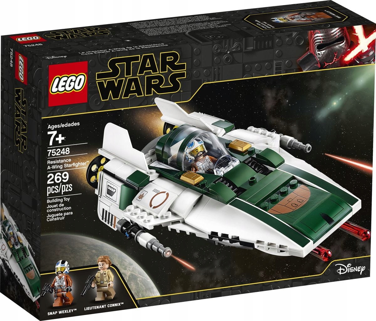 LEGO STAR WARS 75248 MYŚLIWIEC A-WING RUCHU OPORU