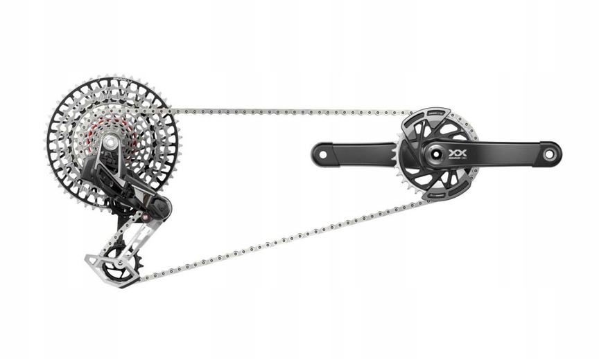 Sada Sram XX Axs Eagle Transmission 170 mm powermeter Usb-c 1x12