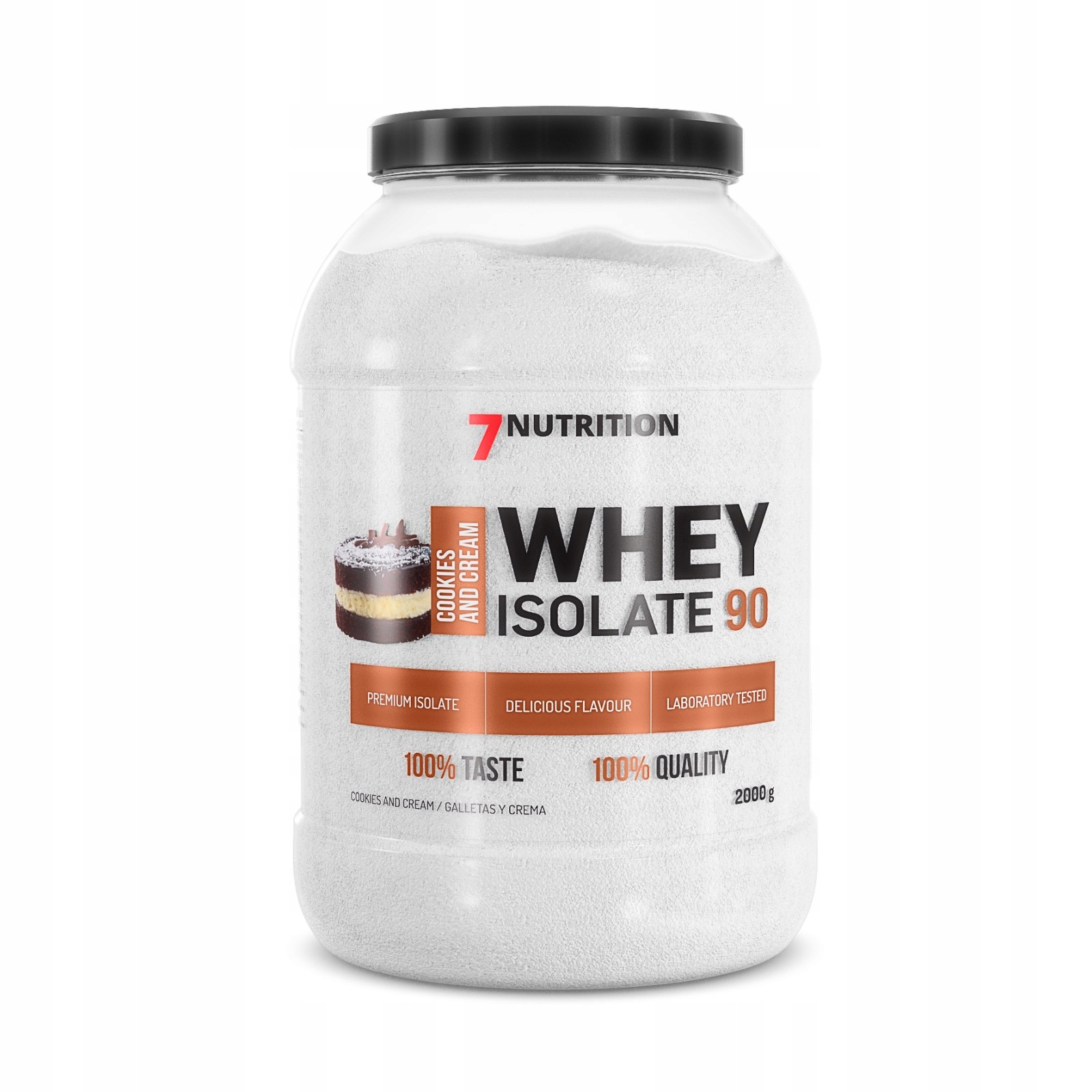 7NUTRITION Whey Isolate 90 2000G Proteinový Izolát Wpi