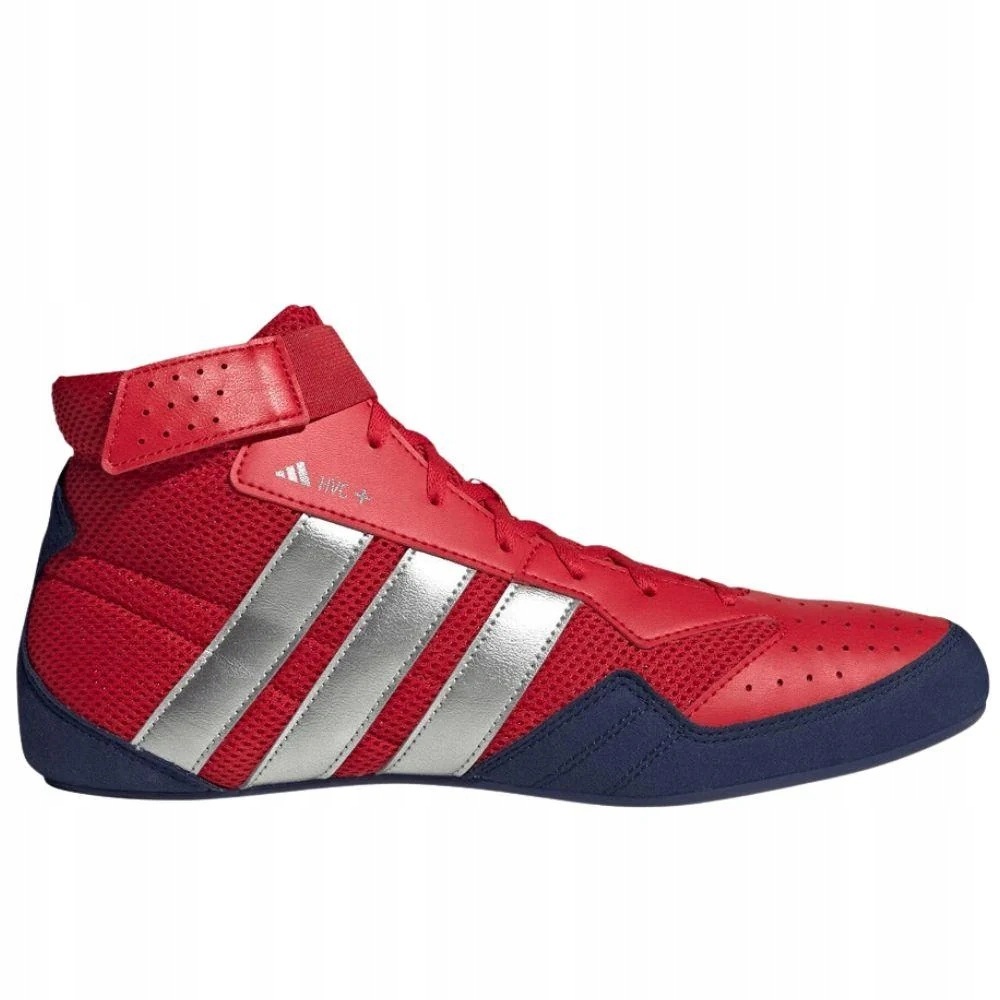 Buty zapaśnicze, bokserskie Adidas Havoc Plus KJ1348 czerwone 45 1/3