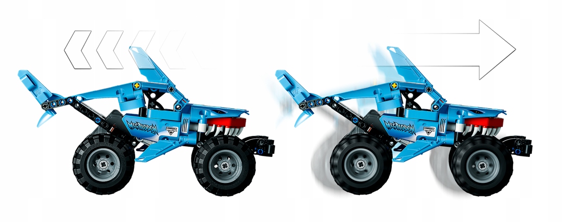LEGO TECHNIC 42134 MONSTER JAM MEGALODON Marka LEGO