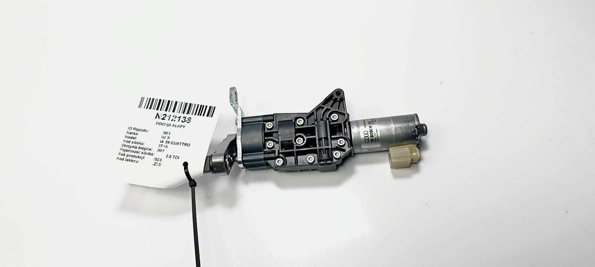 damper bonnet 8W9827852E AUDI A4 B9 QUATTRO