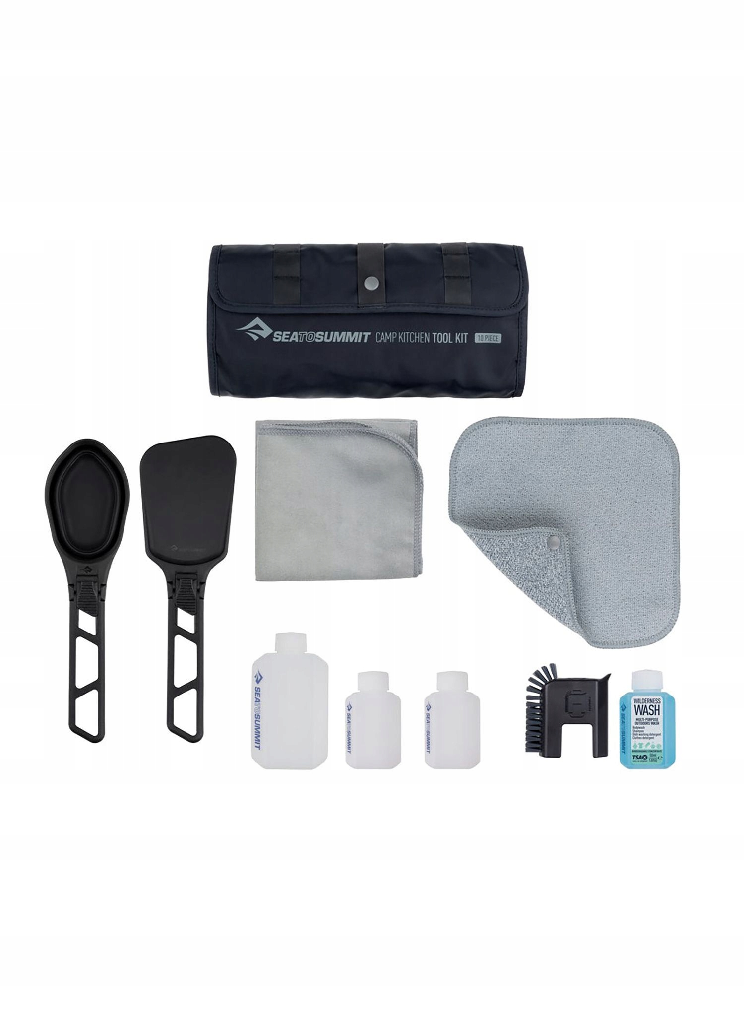 Turistická sada Sea To Summit Camp Kitchen Tool Kit – sada 10 kusů