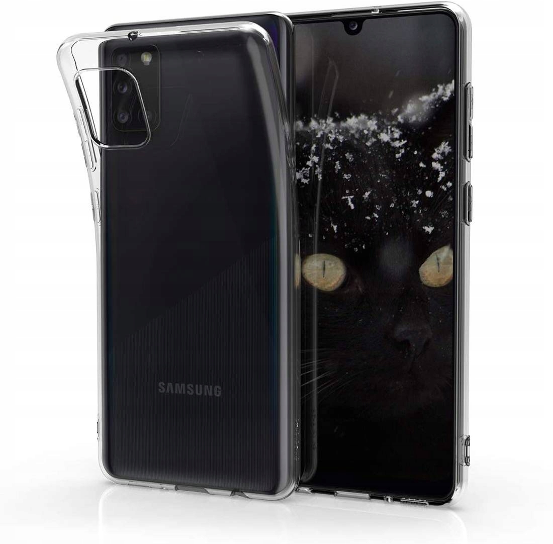 

Etui Silikonowe 2MM do Samsung Galaxy A31 +szkło