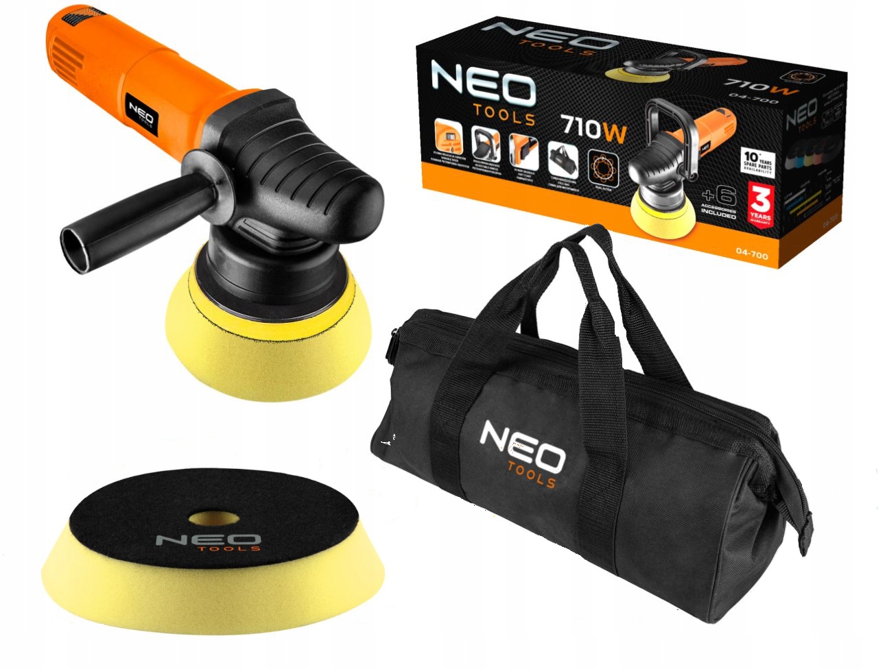 NEO POLERKA 04-700 710W DUAL ACTION 125mm