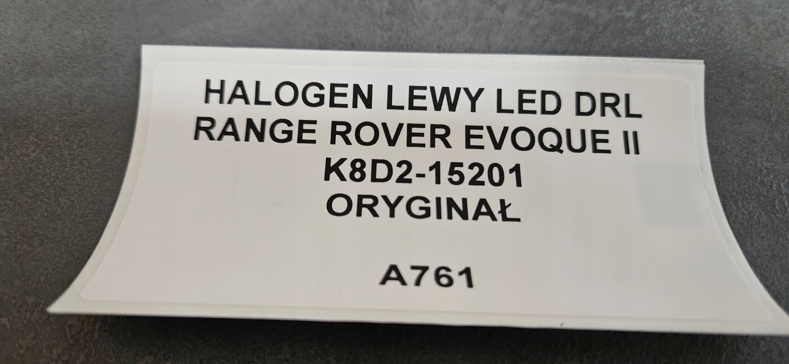Nebelscheinwerfer links LED DRL RANGE ROVER EVOQUE II 2