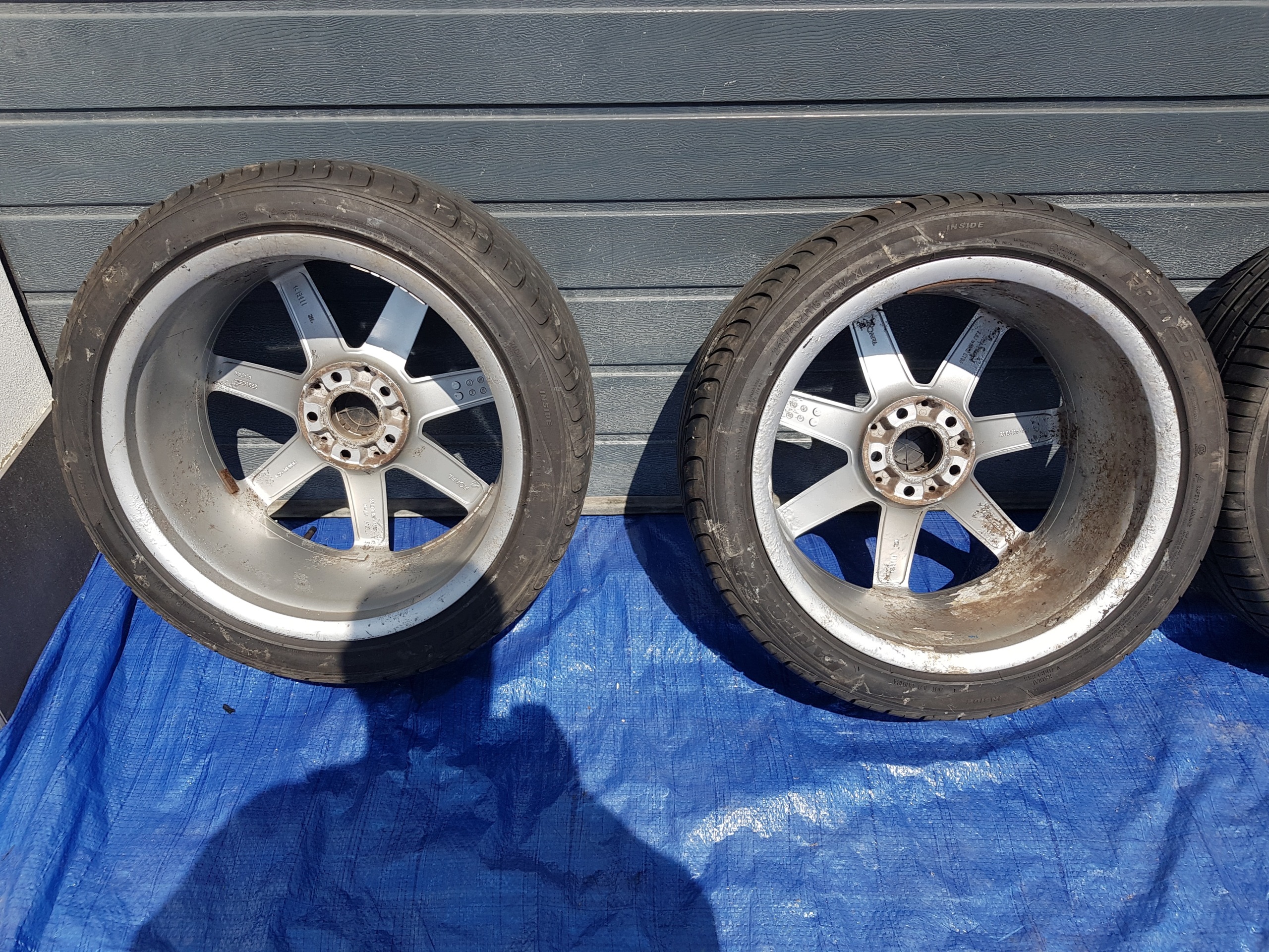 MERCEDES W204 AMG wheels disc discs 18''