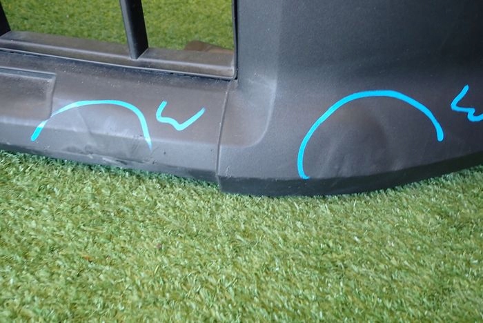 MINI COUNTRYMAN III U25 front bumper front
