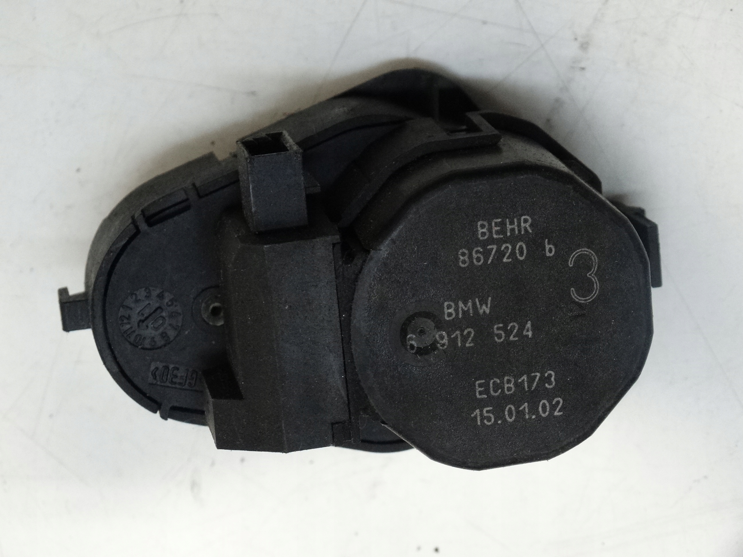 mini motor control of the heating BMW 3 E46 6912524